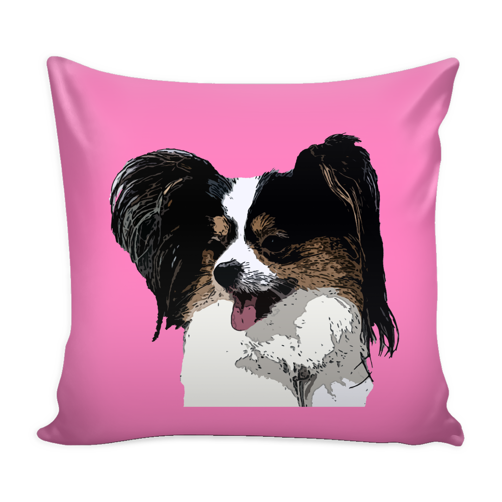 Papillon Dog Pillow Cover - Papillon Accessories - TeeAmazing