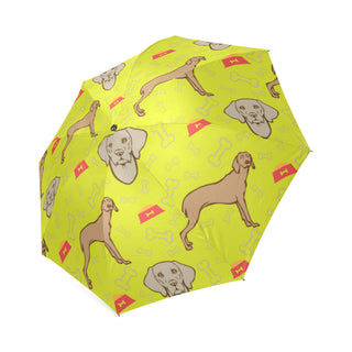 Weimaraner Pattern Foldable Umbrella - TeeAmazing