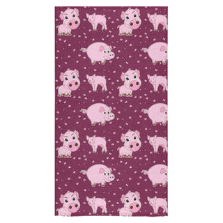 Pig Bath Towel 30"x56" - TeeAmazing