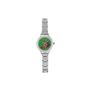 Reindeer Christmas Women's Italian Charm Watch - TeeAmazing