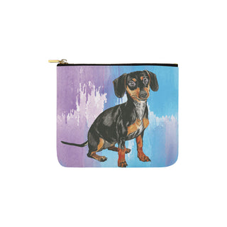 Dachshund Water Colour No.1 Carry-All Pouch 6x5 - TeeAmazing