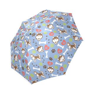 Alaskan Malamute Pattern Foldable Umbrella - TeeAmazing
