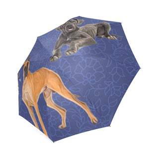 Great Dane Lover Foldable Umbrella - TeeAmazing
