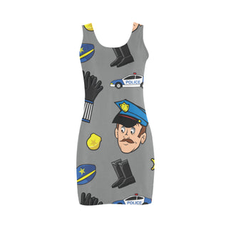 Cop Pattern Medea Vest Dress - TeeAmazing