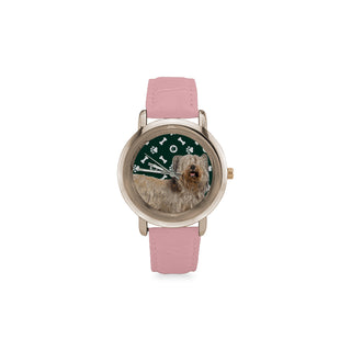 Skye Terrier Women's Rose Gold Leather Strap Watch - TeeAmazing