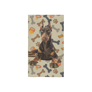 Doberman Dog Custom Towel 16"x28" - TeeAmazing