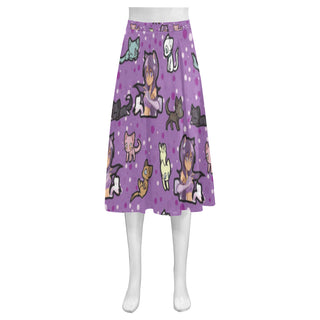 Aphmau Mnemosyne Women's Crepe Skirt (Model D16) - TeeAmazing
