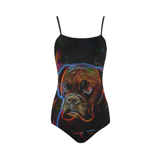 Boxer Glow Design 3 Strap Swimsuit - TeeAmazing