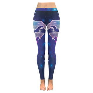 Pisces Low Rise Leggings (Invisible Stitch) (Model L05) - TeeAmazing