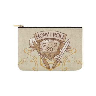 How I Roll Carry-All Pouch 9.5x6 - TeeAmazing