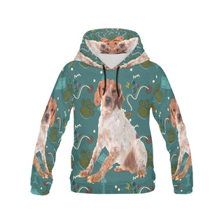 Brittany Spaniel Dog All Over Print Hoodie for Men - TeeAmazing