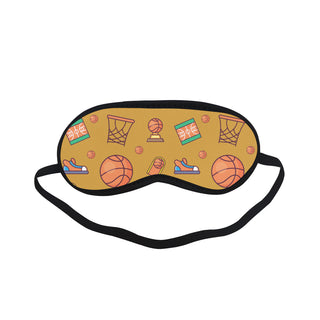 Basketball Pattern Sleeping Mask - TeeAmazing