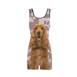 American Cocker Spaniel Classic One Piece Swimwear - TeeAmazing