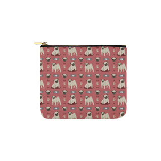 Pug Pattern Carry-All Pouch 6x5 - TeeAmazing