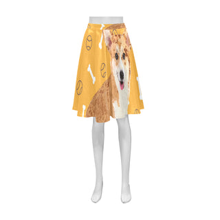 Corgi Athena Women's Short Skirt - TeeAmazing