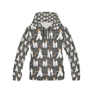 Wire Hair Fox Terrier All Over Print Hoodie for Women - TeeAmazing