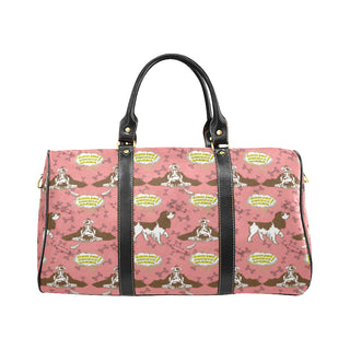 English Cocker Spaniel Pattern New Waterproof Travel Bag/Small - TeeAmazing