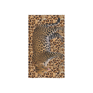 Leopard Custom Towel 16"x28" - TeeAmazing