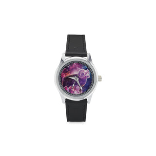 Aries Kid's Stainless Steel Leather Strap Watch - TeeAmazing