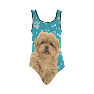 Peekapoo Dog Vest One Piece Swimsuit - TeeAmazing
