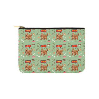 American Cocker Spaniel Pattern Carry-All Pouch 9.5x6 - TeeAmazing
