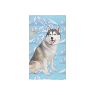 Husky Lover Custom Towel 16"x28" - TeeAmazing