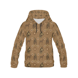 Doberman All Over Print Hoodie for Women - TeeAmazing