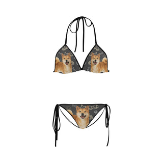 Shiba Inu Dog Custom Bikini Swimsuit - TeeAmazing