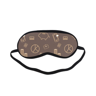 Accountant Pattern Sleeping Mask - TeeAmazing