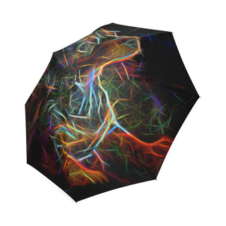 Dachshund Glow Design 2 Foldable Umbrella - TeeAmazing