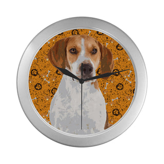 coonhound Silver Color Wall Clock - TeeAmazing