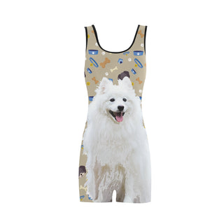 Samoyed Dog Classic One Piece Swimwear - TeeAmazing