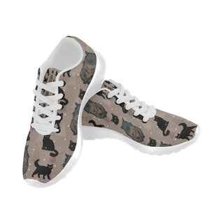 Chantilly-Tiffany White Sneakers for Women - TeeAmazing