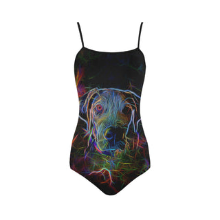 Great Dane Glow Design 3 Strap Swimsuit - TeeAmazing