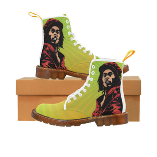 Bob Marley White Boots For Women - TeeAmazing