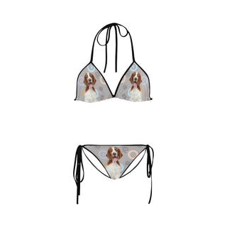 Welsh Springer Spaniel Dog Custom Bikini Swimsuit - TeeAmazing