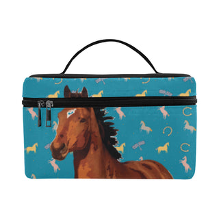 Horse Cosmetic Bag/Large - TeeAmazing