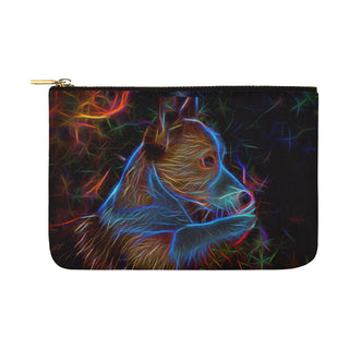 Corgi Glow Design 2 Carry-All Pouch 12.5x8.5 - TeeAmazing