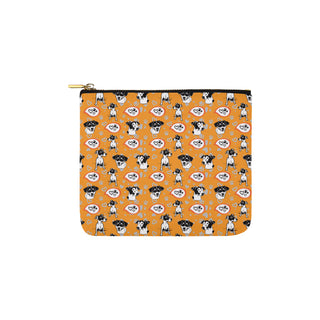 Jack Russell Terrier Pattern Carry-All Pouch 6x5 - TeeAmazing