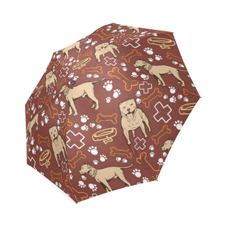 Staffordshire Bull Terrier Pettern Foldable Umbrella - TeeAmazing