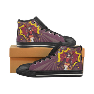 Megumin Black High Top Canvas Shoes for Kid - TeeAmazing