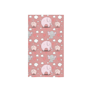 Elephant Pattern Custom Towel 16"x28" - TeeAmazing