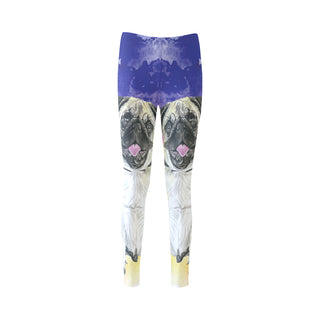 Pug Water Colour No.1 Cassandra Women's Leggings - TeeAmazing