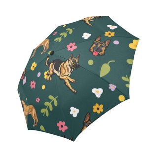 Tervuren Flower Auto-Foldable Umbrella - TeeAmazing