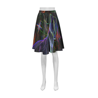 Greyhound Glow Design 3 Athena Women's Short Skirt - TeeAmazing