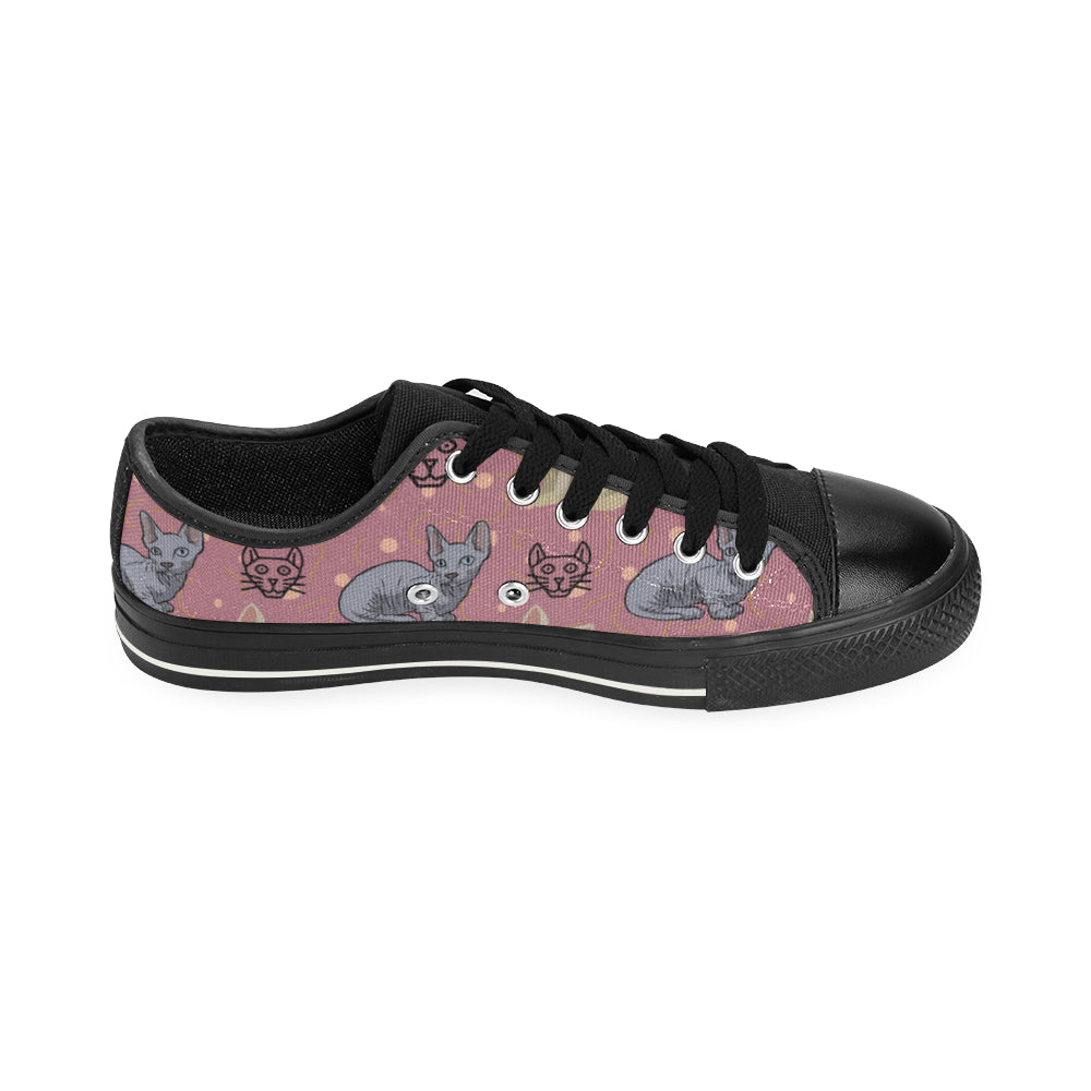 Minskin Black Low Top Canvas Shoes for Kid - TeeAmazing