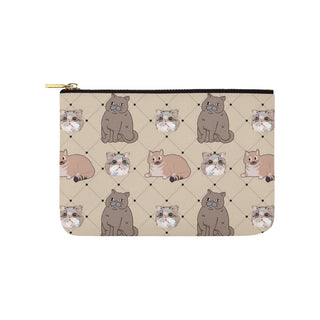 Exotic Shorthair Carry-All Pouch 9.5x6 - TeeAmazing