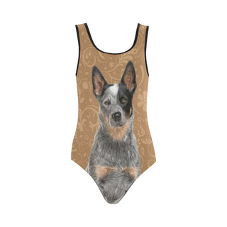Australian Cattle Dog Lover Vest One Piece Swimsuit - TeeAmazing