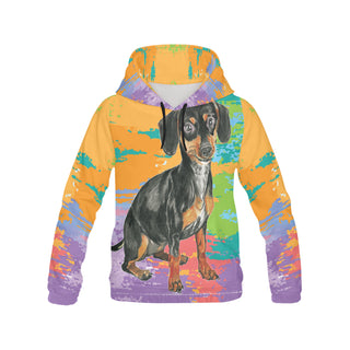 Dachshund Water Colour No.2 All Over Print Hoodie for Women - TeeAmazing