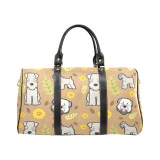 Soft Coated Wheaten Terrier Flower New Waterproof Travel Bag/Large - TeeAmazing